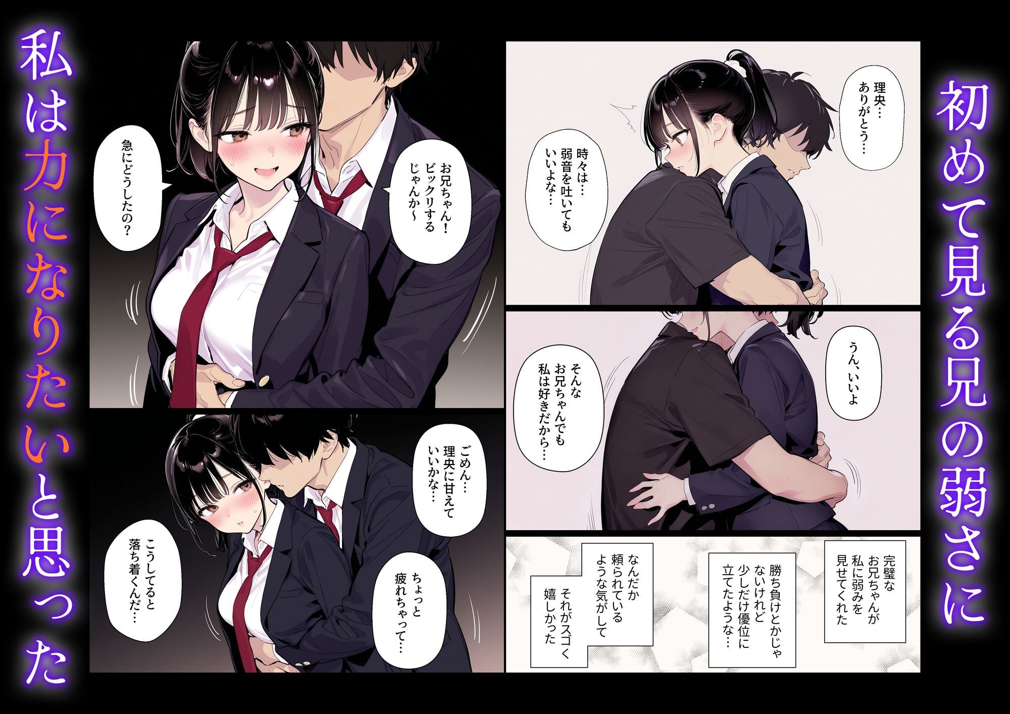 完璧だった兄が彼女にフラれて崩壊、妹への中出し依存セックスがもう止まらない 画像004