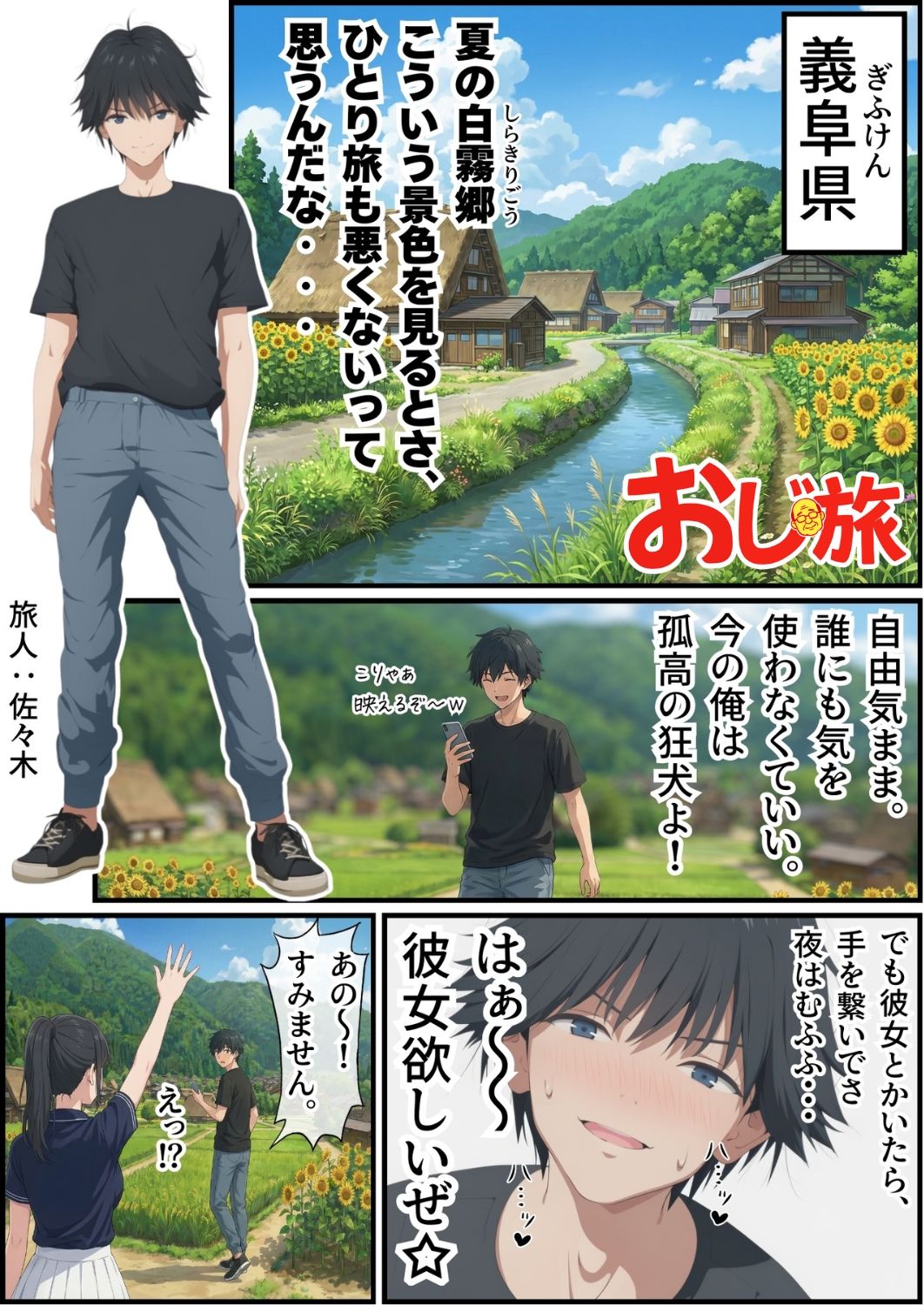 【義阜編】おじさん、私を旅に連れてって 画像001
