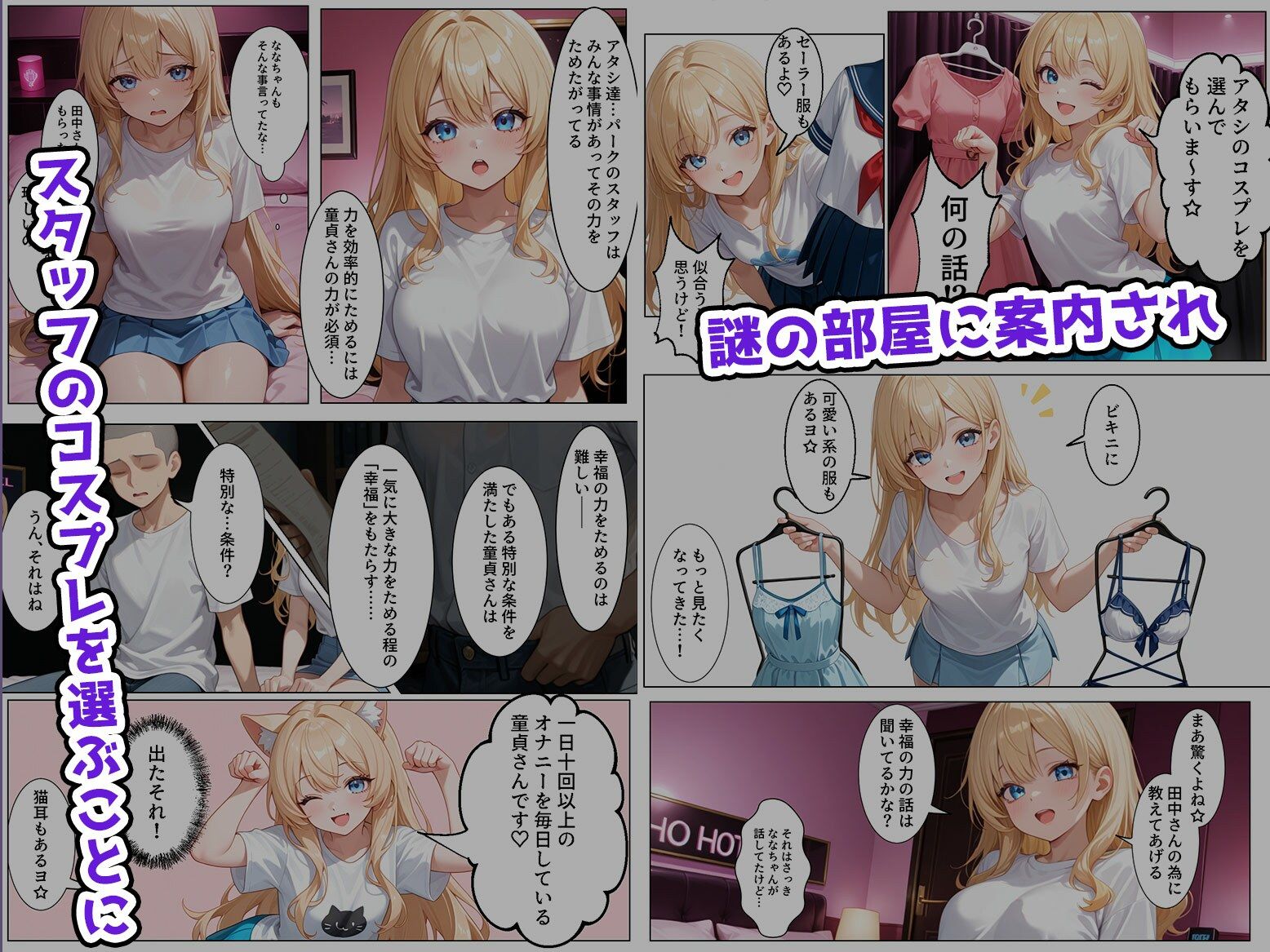 ティファニーパーク〜ここのスタッフ全員犯し放題って本当ですか?〜1話 画像003