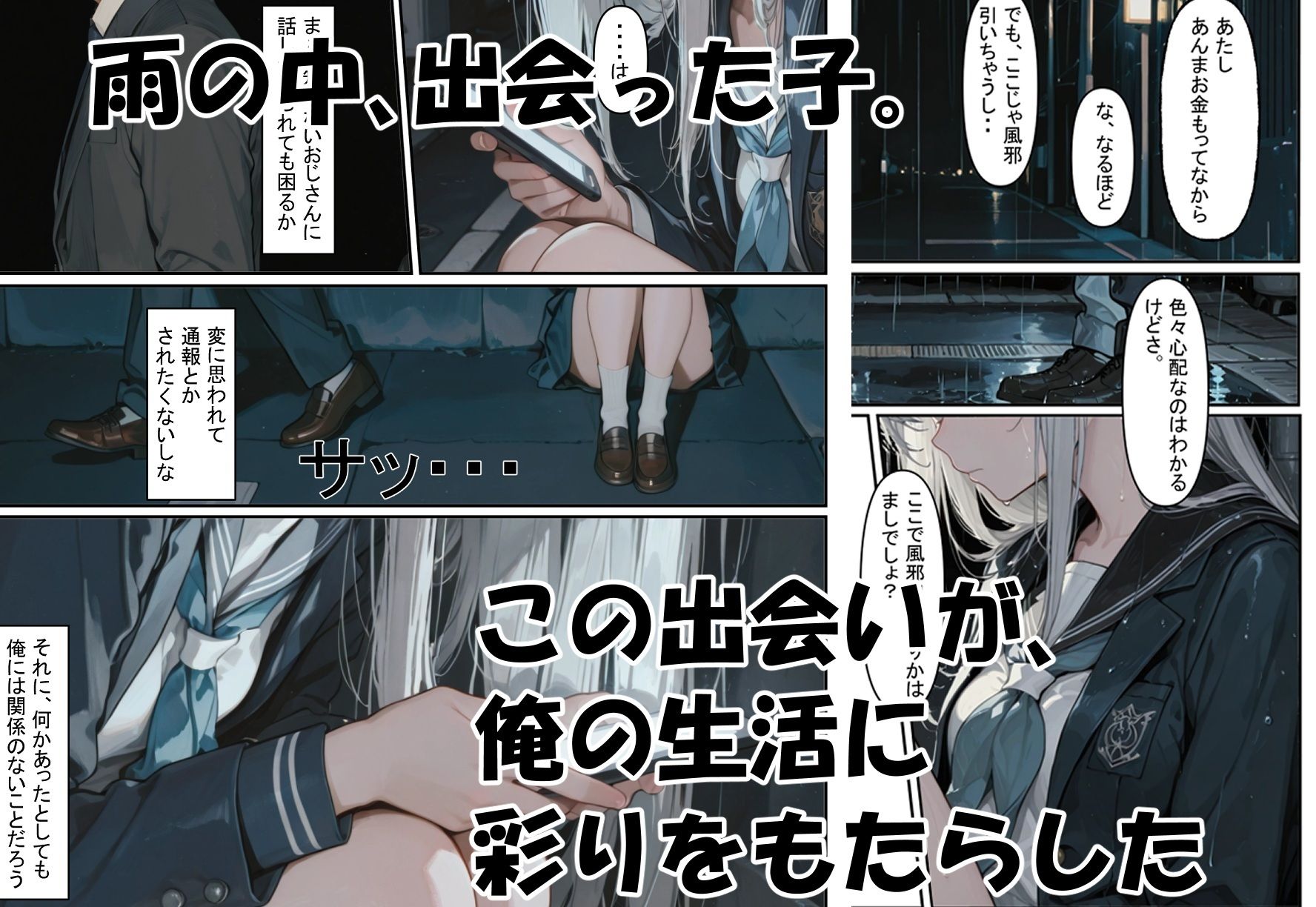 家出少女を拾ったら 画像003