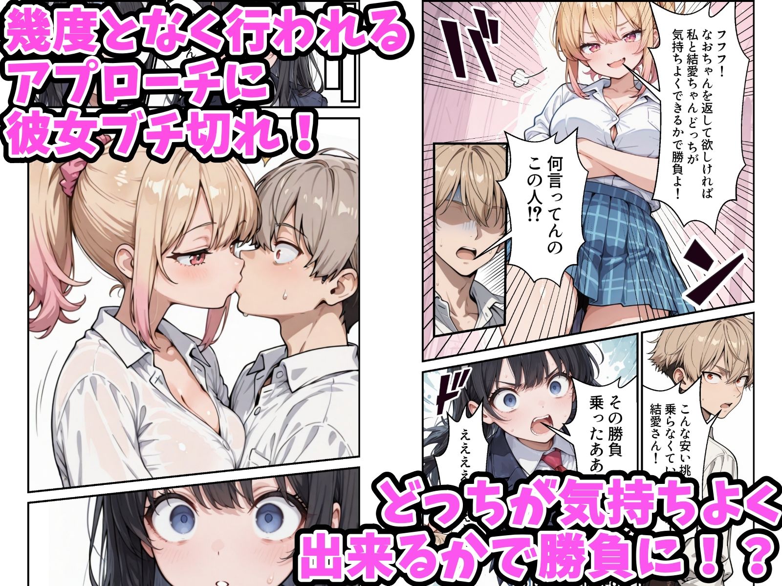 俺の彼女と彼女の姉が全力で搾り取ろうとする話 画像002