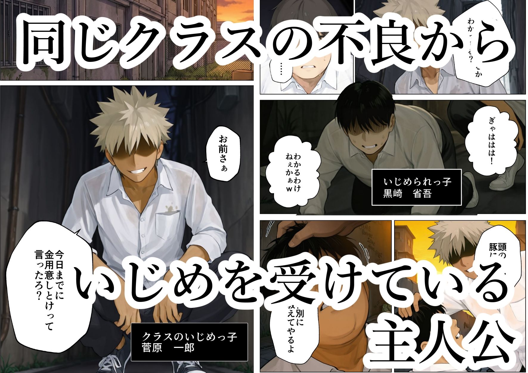 簒奪-いじめられっ子の僕が、いじめっ子の彼女寝とって復讐した話- 画像001