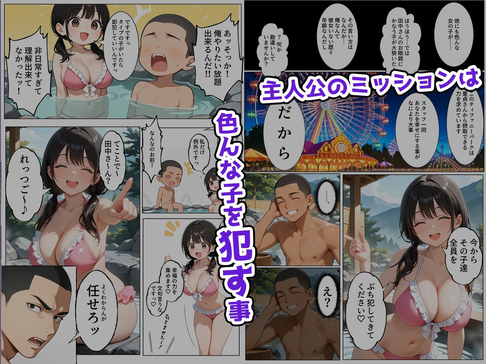 ティファニーパーク〜ここのスタッフ全員犯し放題って本当ですか?〜2話 画像003