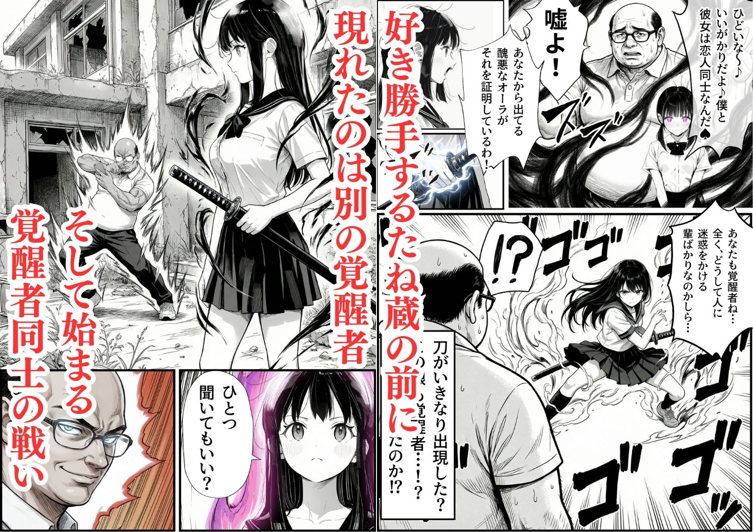 操作系チート能力に覚醒したメタボおじさんが最強スマホで美少女種付け性活 画像005